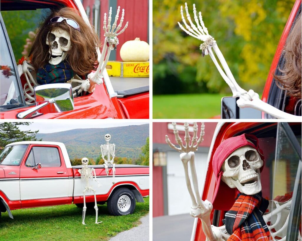 Halloween Truck Skeleton Ideas: Fun & Easy Outdoor Decor Inspiration