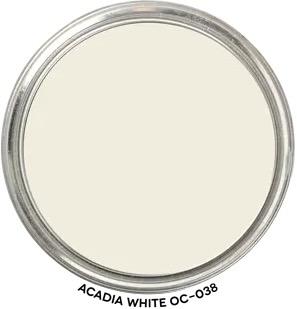 Acadia White Benjamin Moore Paint Color
