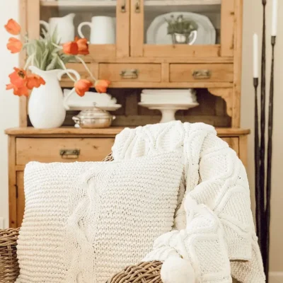 Vintage Hutch Farmhouse Style