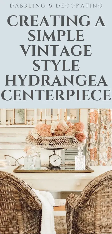 Hydrangea Centerpiece