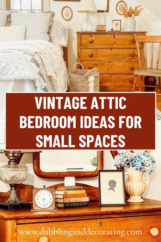 Antique Guest Bedroom Vintage Attic Bedroom Ideas for Small Spaces