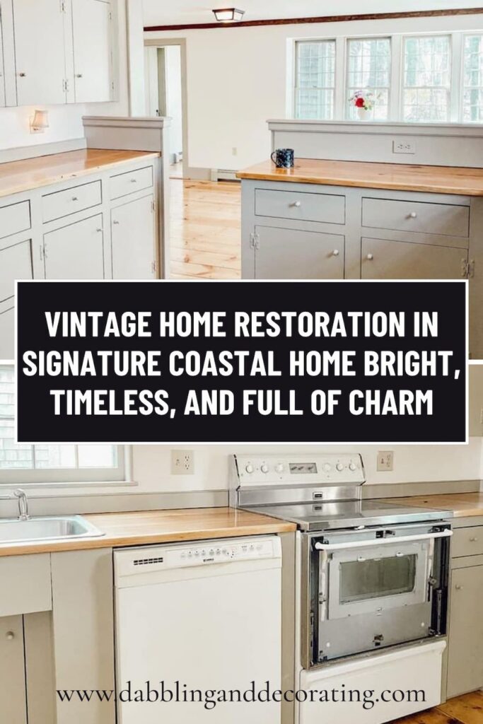 Old Coastal Maine Family Home Restoration Vintage Home Restoration in Coastal Maine: Bright, Timeless, and Full of Charm