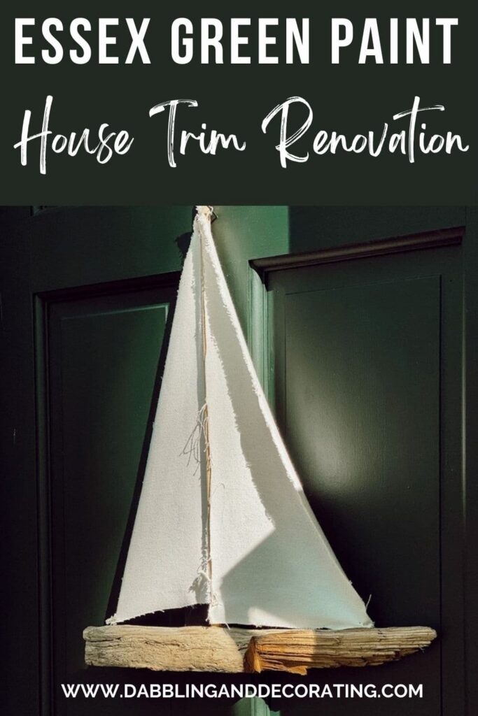 Essex Green Paint House Trim Renovation