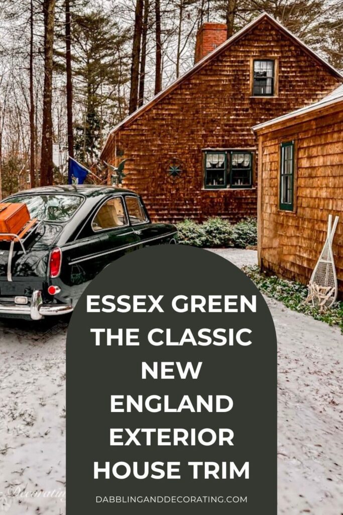 Essex Green The Classic New England Exterior House Trim