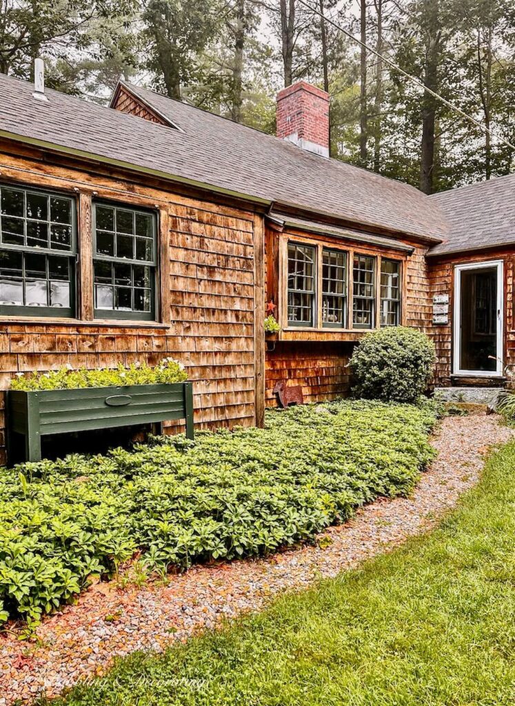 Aged Cedar Shakes Exterior Siding