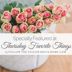 Thursday Favorite Things Feature Button