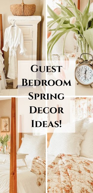 Guest Bedroom Spring Decor
