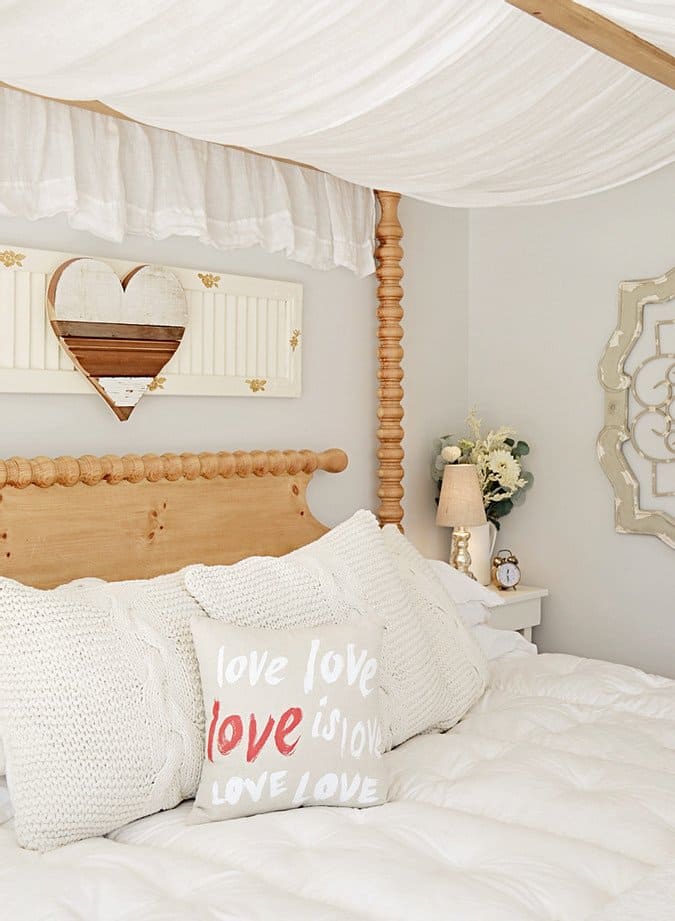 Bedroom Valentines Day Home Decorating Ideas