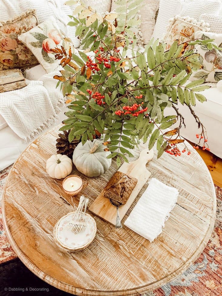 Cozy Fall Sunroom