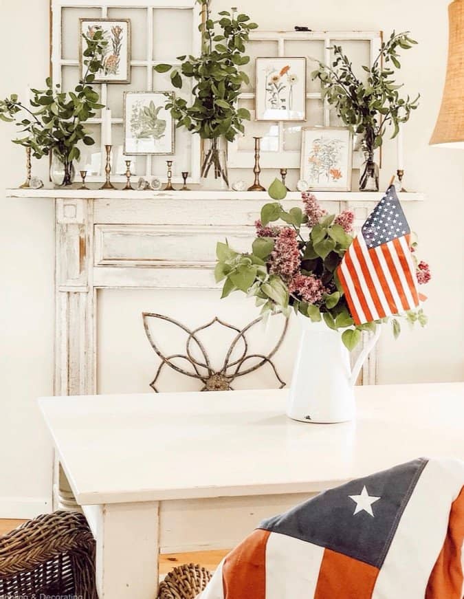 A Patriotic dining room