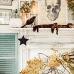 Halloween Mantel