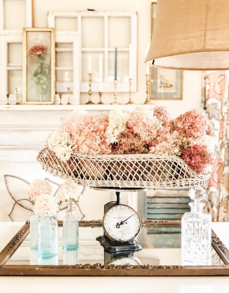 Hydrangea Centerpiece