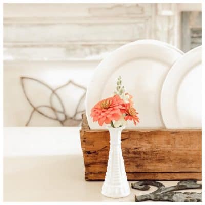Vintage Toolbox Centerpiece