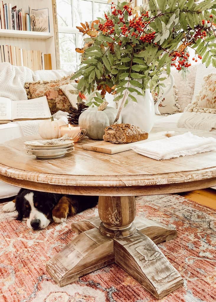 Cozy Fall Sunroom