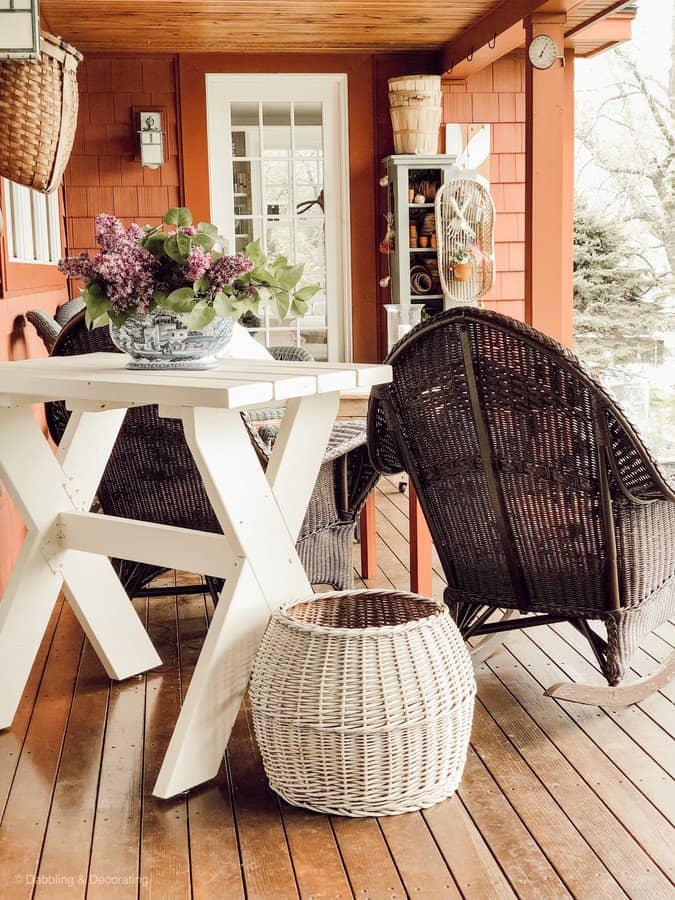 Vintage Style Front Porch