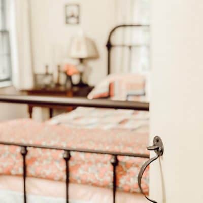 Guest Bedroom Ideas Created with Antique Family Keepsakes