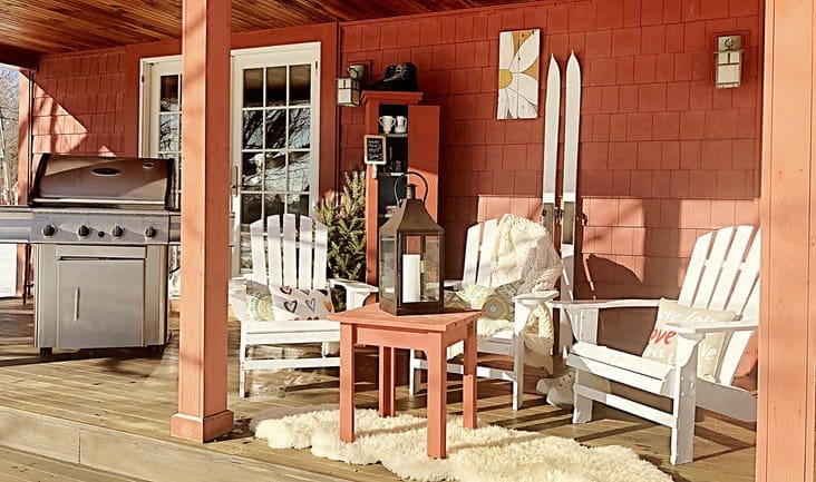 Winter Deck Red Winter Deck