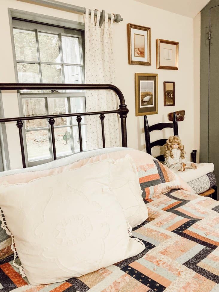 Guest Bedroom Ideas Created with Antique Family Keepsakes