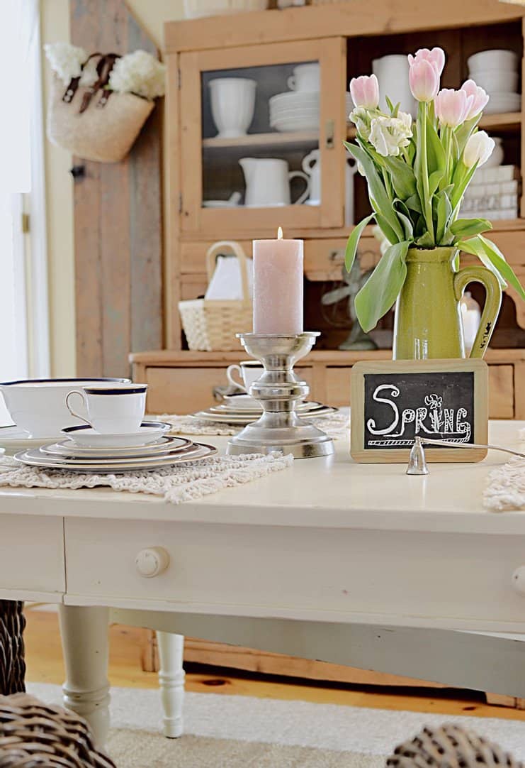 How to Decorate for Spring with Thrifty Finds