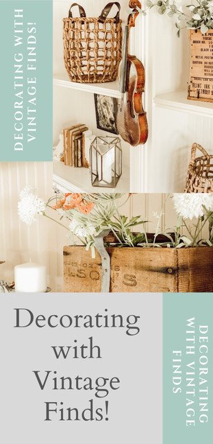 Decorating with Vintage Finds