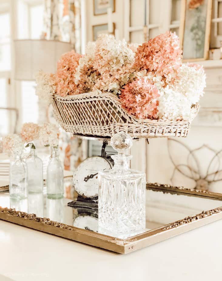 Hydrangea Centerpiece