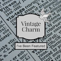 Vintage Charm Link Party Feature Button Vintage Charm Link Party Feature Button