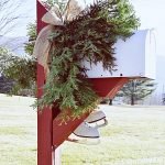 Red mailbox for Christmas