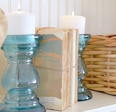 10 Fun Ideas for Decorating with Vintage Books!