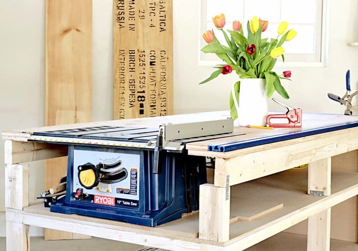 DIY Mobile Workbench and Home Workshop Reveal