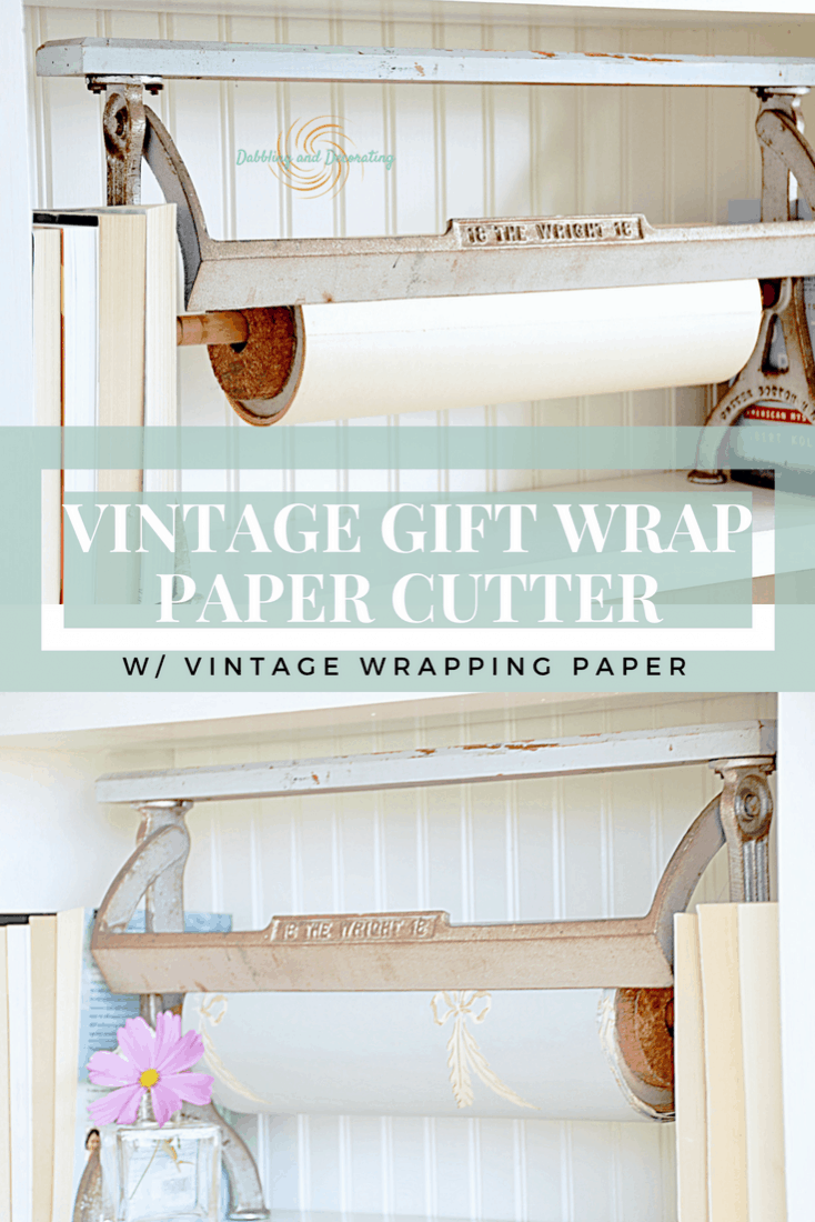 Decorative Vintage Gift Wrap Cutter