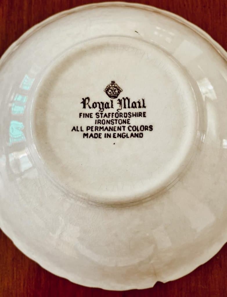 Royal Mail Transferware Stamp