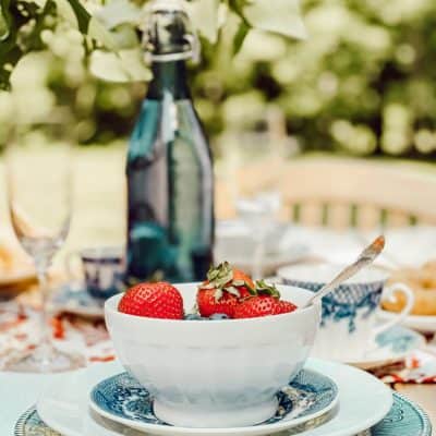 A Breakfast Patriotic Alfresco Table