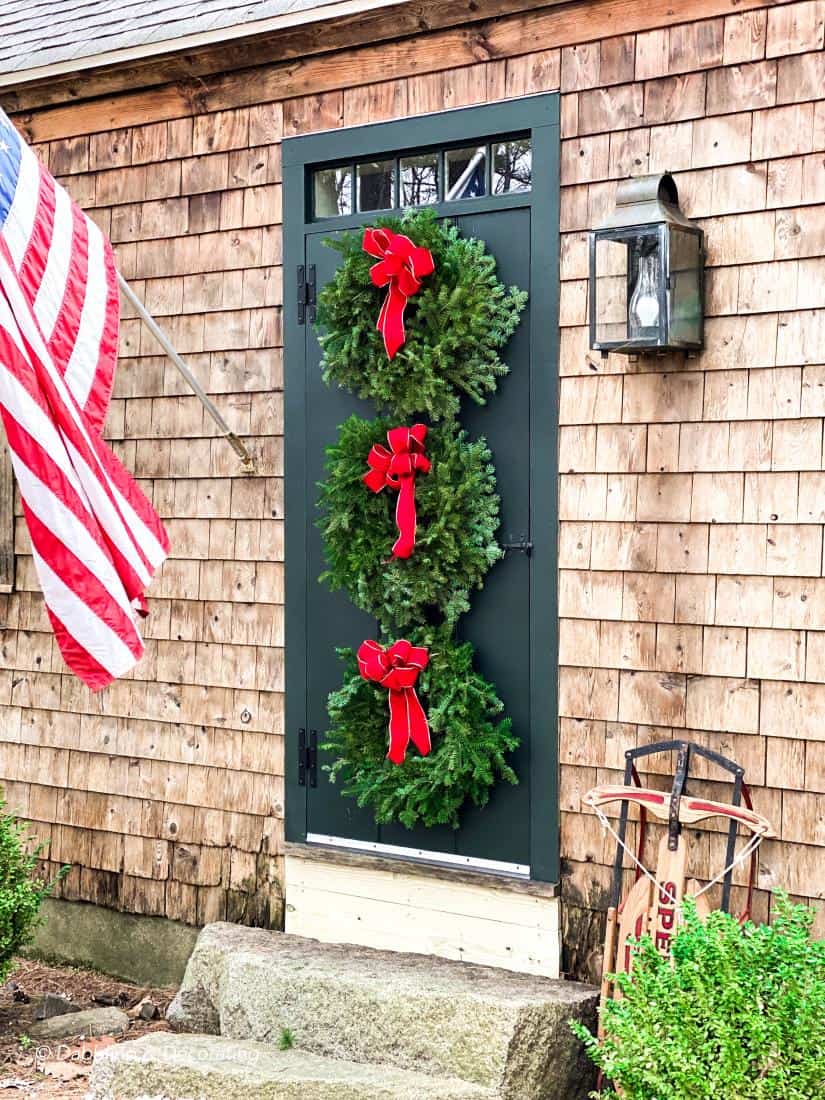 A Front Door Christmas wreath Tradition