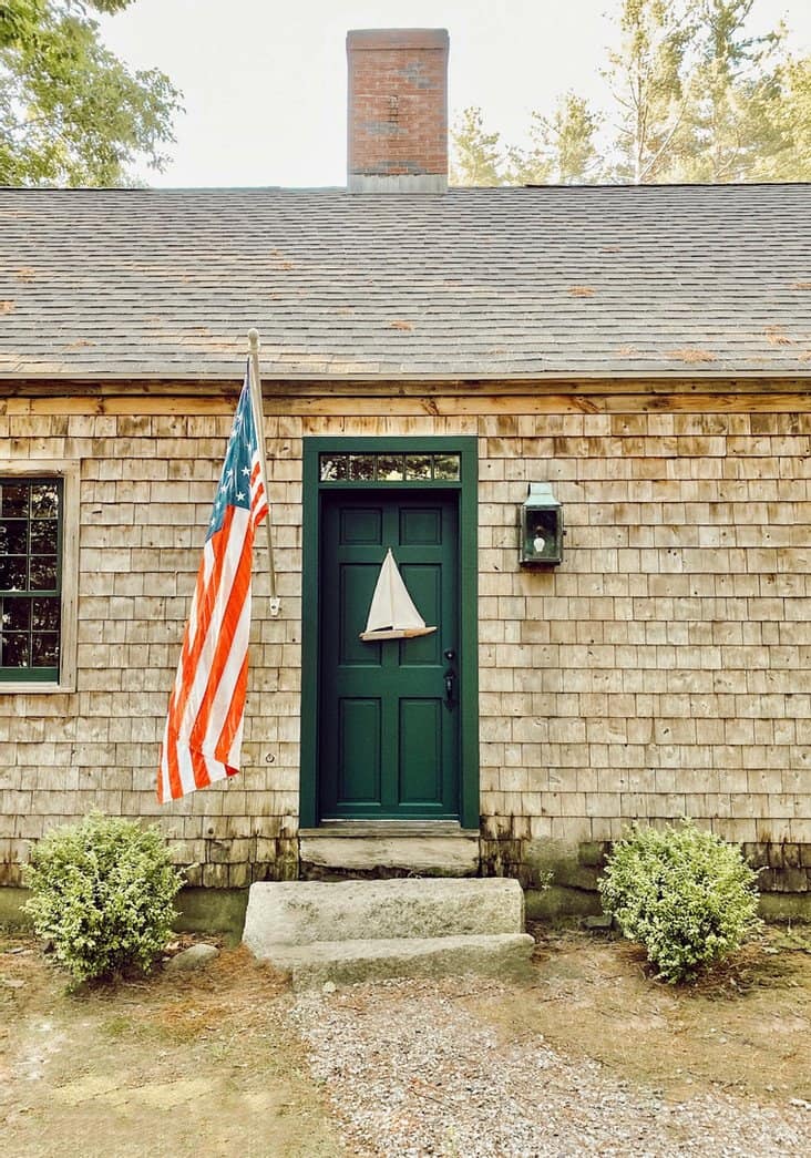 Beautiful Essex Green Coastal House Trim