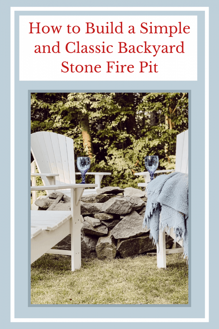 How to Build a Simple and Classic Backyard Stone Fire Pit