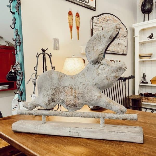 a reproduction pig in a store