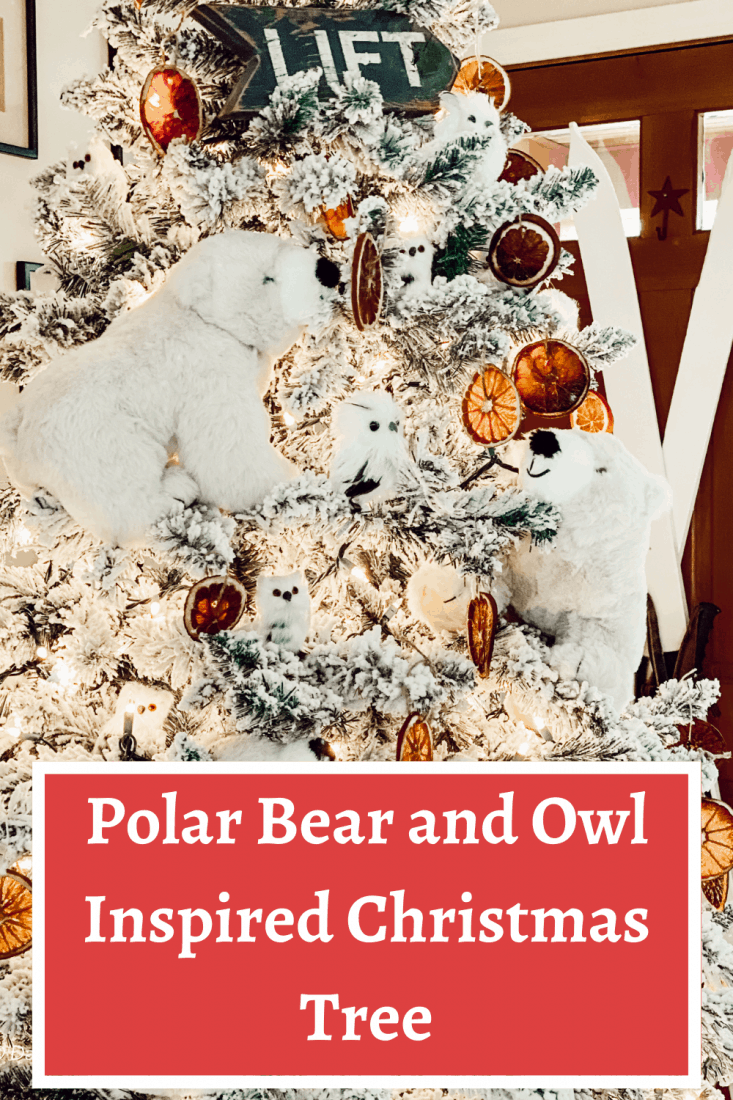 Polar Bear and Owl Inspired Christmas Tree