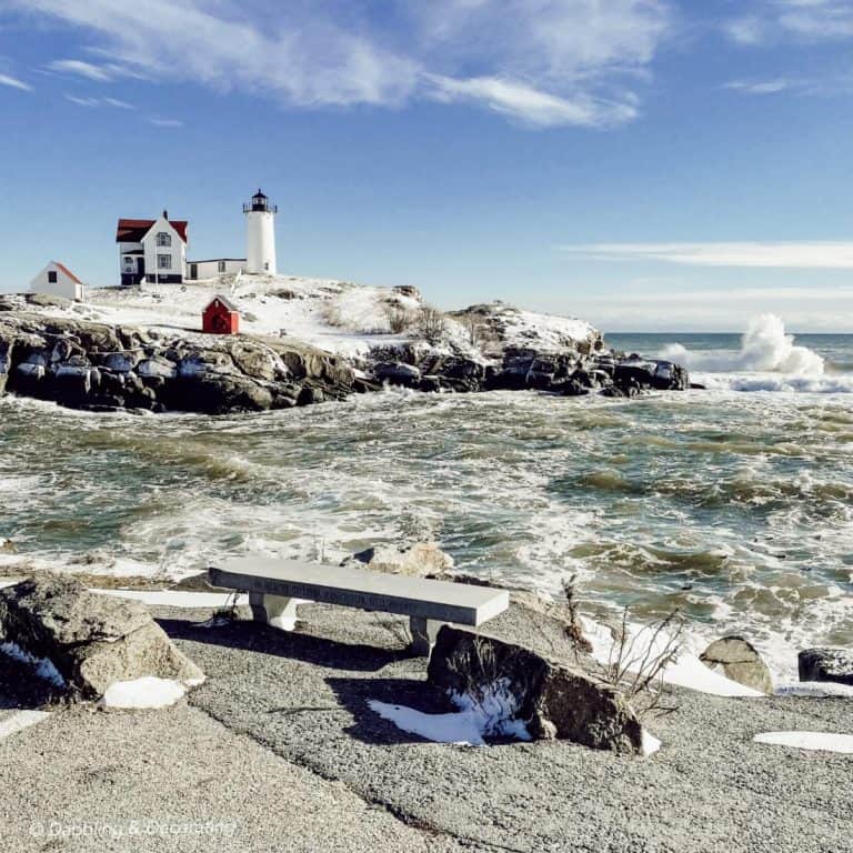 Experience the Snowy Charm of a New England Cottage