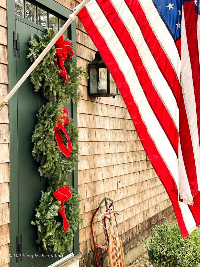 A Front Door Christmas wreath Tradition