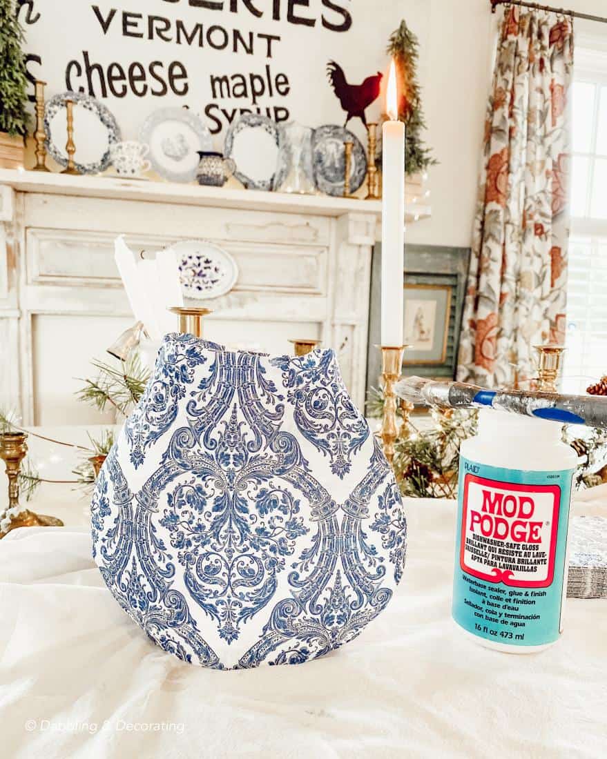 How to Decoupage Old Treasures