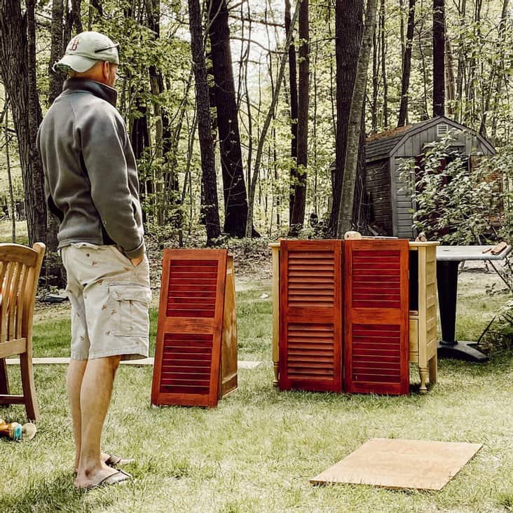 DIY Outdoor Grilling Station