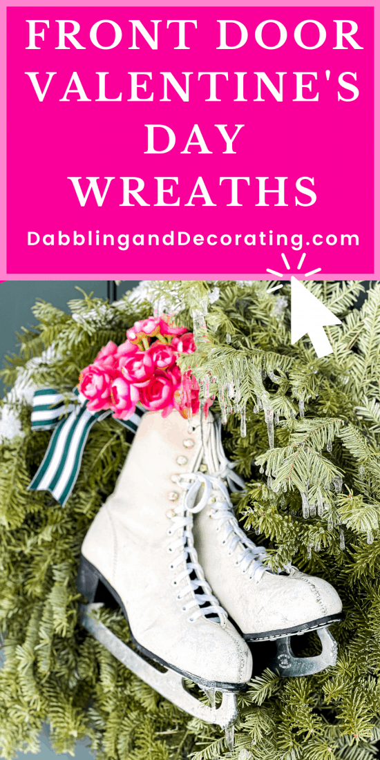Front Door Valentine's Day Wreaths