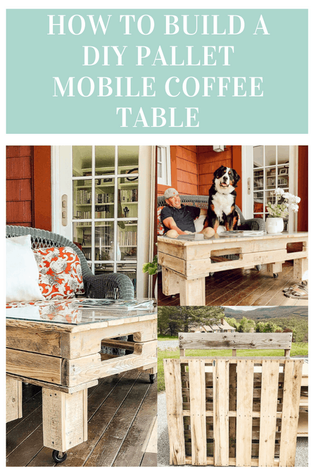 HOW TO BUILD A DIY PALLET MOBILE COFFEE TABLE HOW TO BUILD A DIY PALLET MOBILE COFFEE TABLE