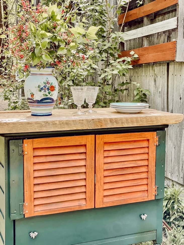 DIY Outdoor Grilling Station