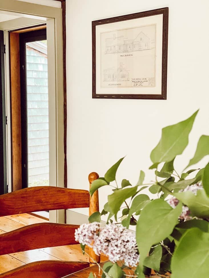 Showcasing Aged Architectural House Drawings