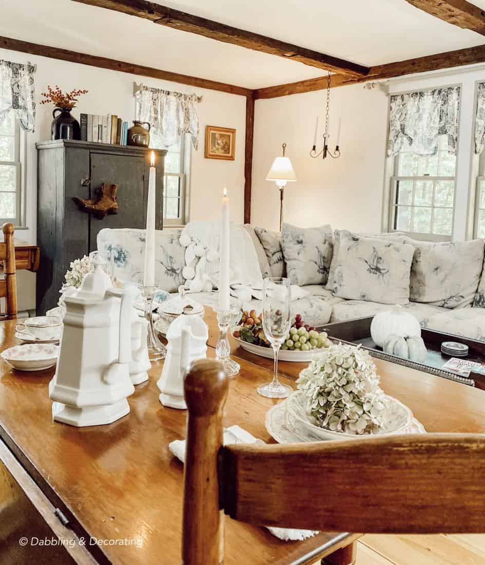 My Cozy Fireside Table