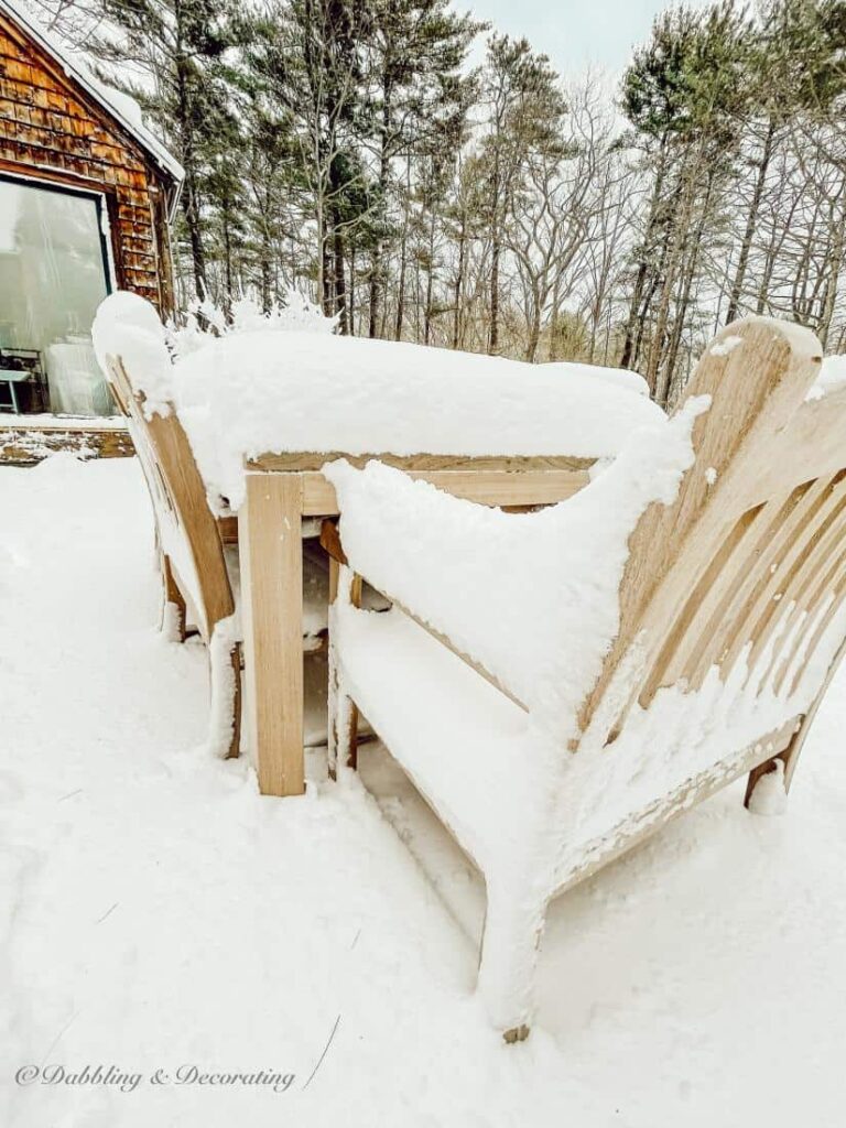 Cherishing Snow Days- A Cottage in Maine 