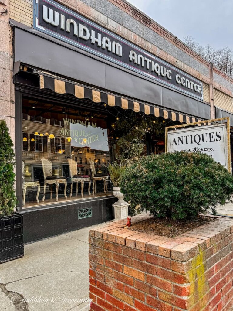 Windham Antiques Center in Bellows Falls, Vermont.