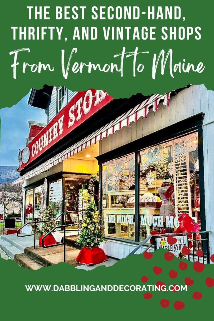 The Best Antique, Thrift, and Second-Hand Shops from Vermont to Maine
