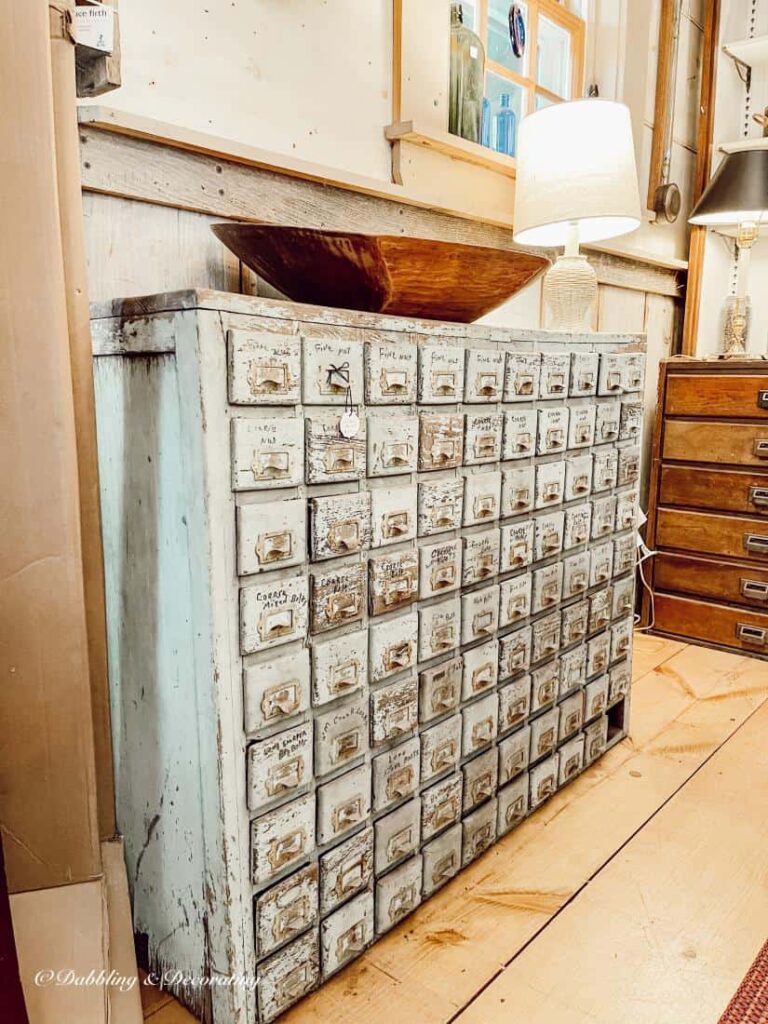 Antique Apothecary Cabinet